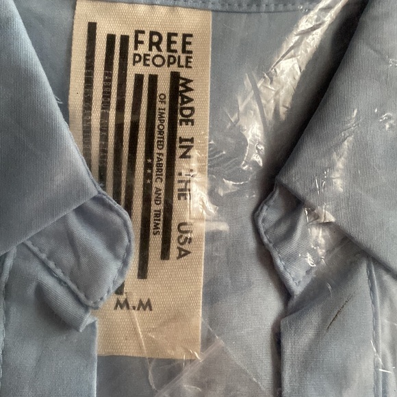 FREE PEOPLE WE THE FREE EVA SHIRT DRESS M - Picture 11 of 11